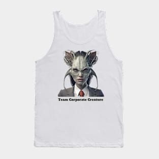 Team Corporate Creature - female in suit Tank Top